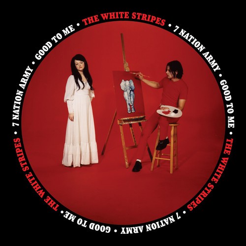 The White Stripes – Seven Nation Army / Good to Me (Black Vinyl, Remastered) (7″