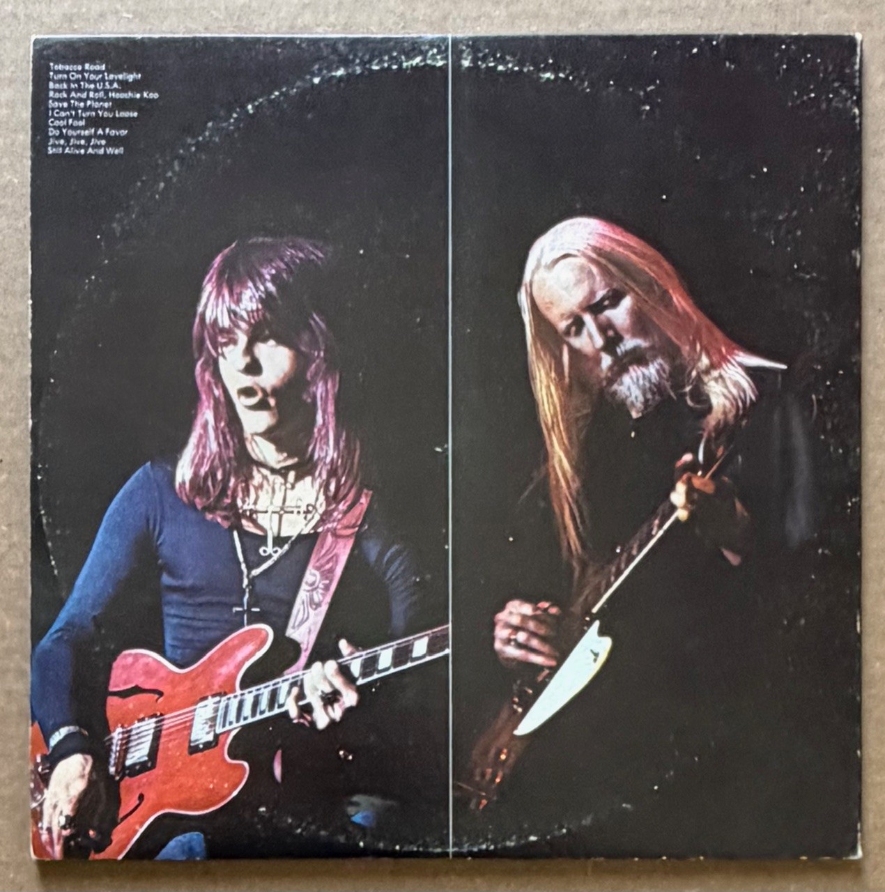 Edgar Winter’s White Trash – Roadwork RARE 2X vinyl LP ’72