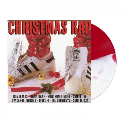 V/A Christmas Rap LP NEW COLORED VINYL Get On Down Run-DMC Spyder-D