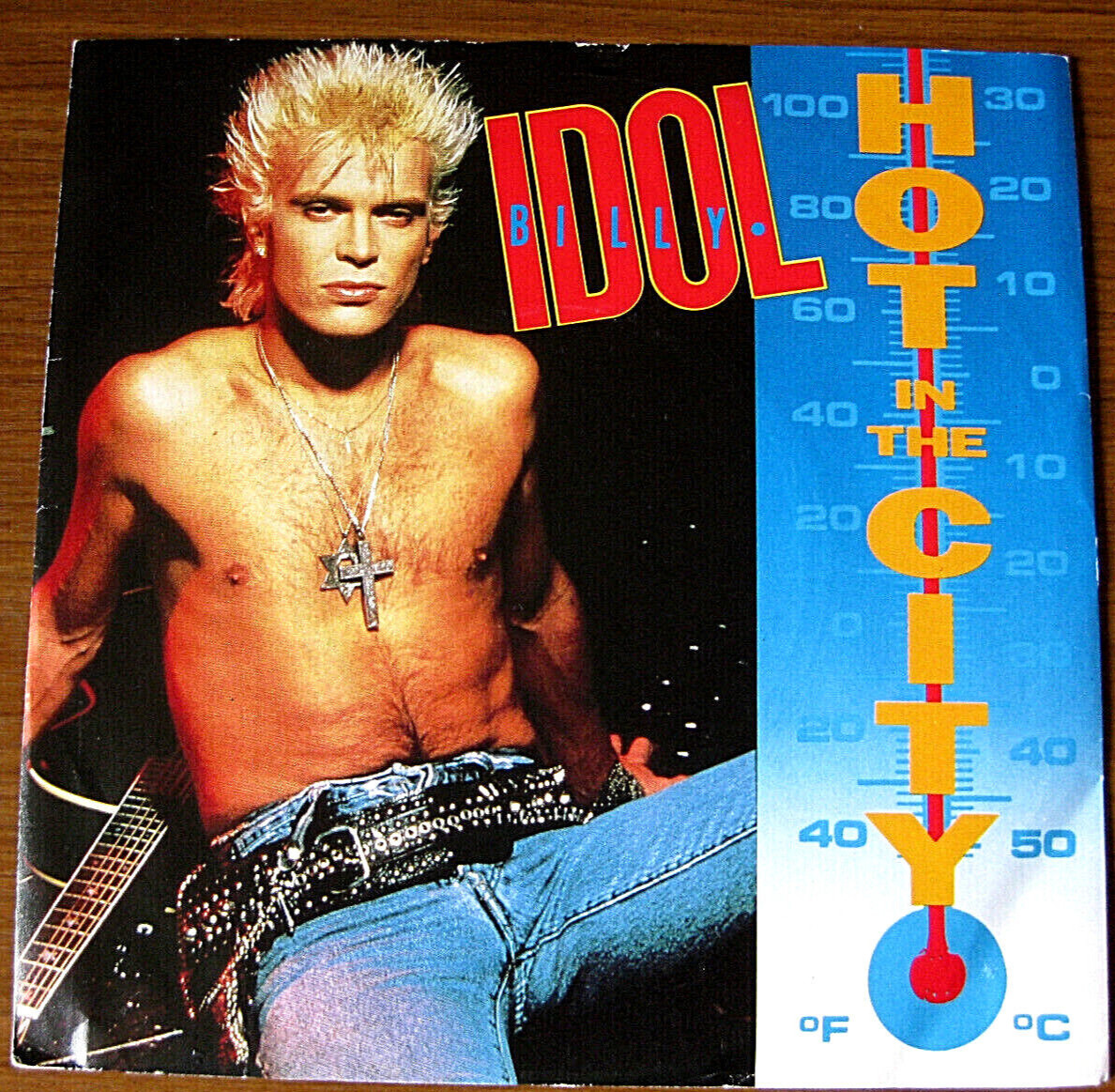 Billy Idol – Hot In The City – Promo 7″ Vinyl, Graded Excellent But Read Listing