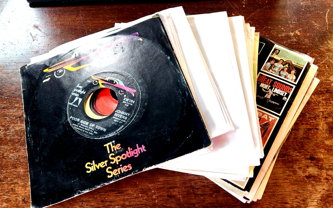 You Pick! $3.00 – Buy 3/Get 1 Free 45 RPM Singles-Choose From Any of My Listings