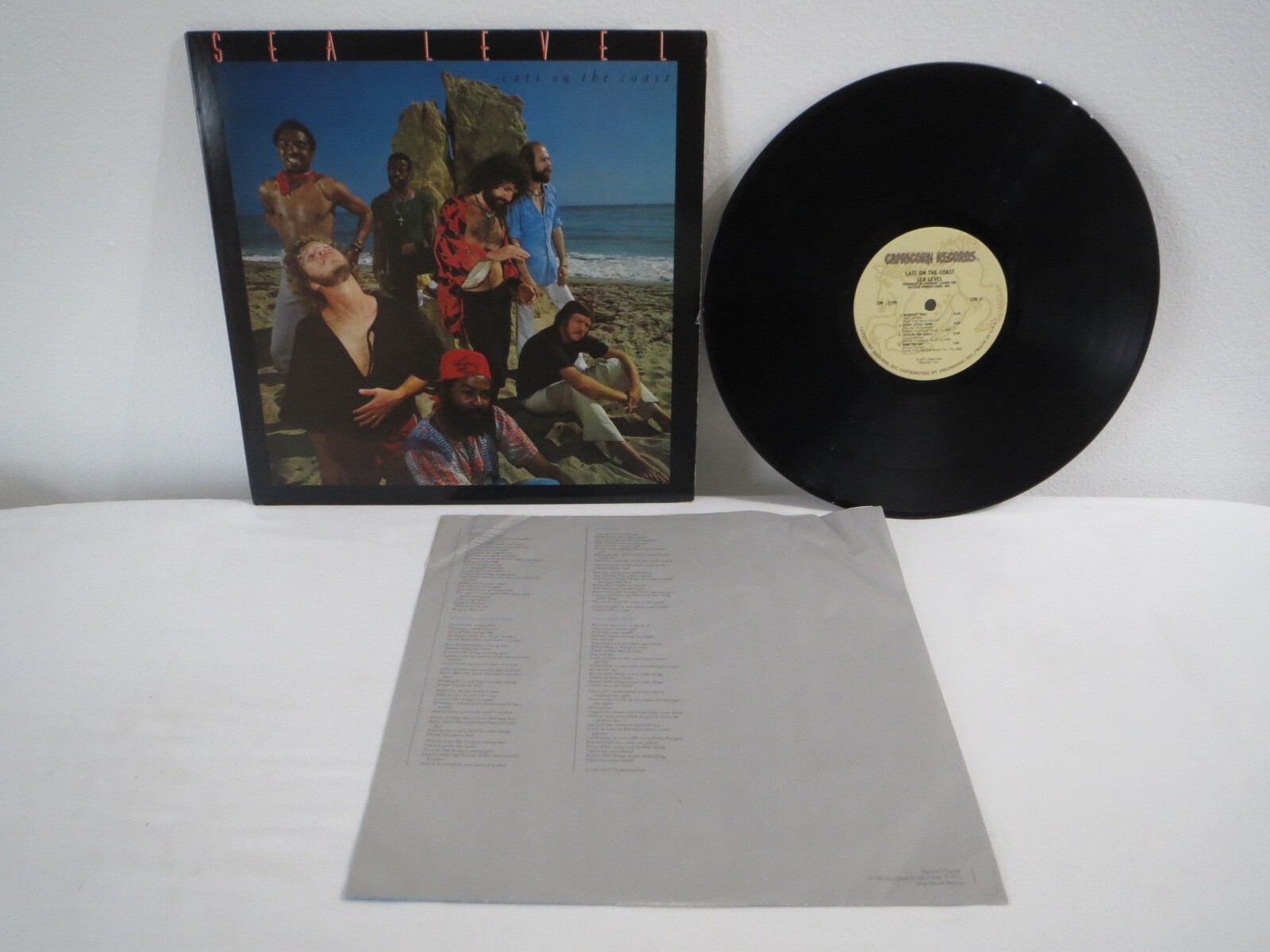 Sea Level Cats On The Coast Vinyl LP Record Album Original Terre Haute Pressing