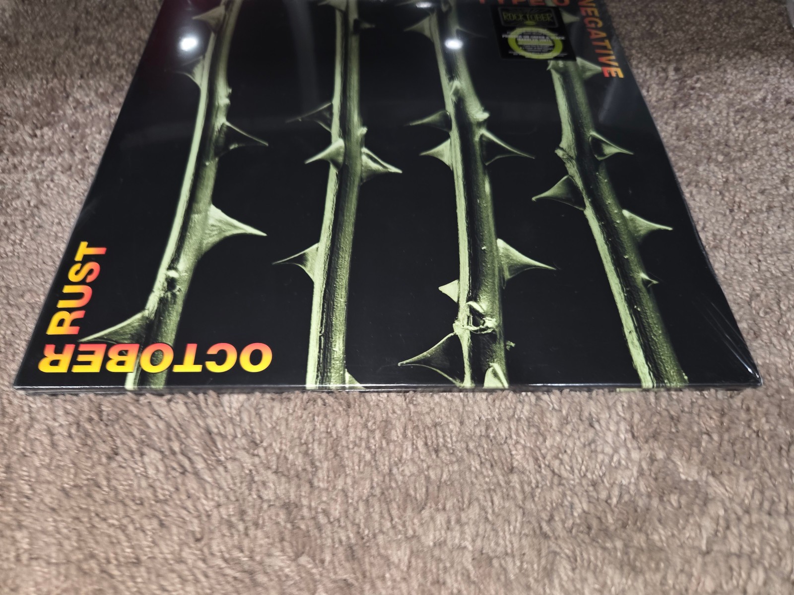 Type O Negative October Rust (Rhino Rocktober 2024) (Vinyl) Green & Black Marble