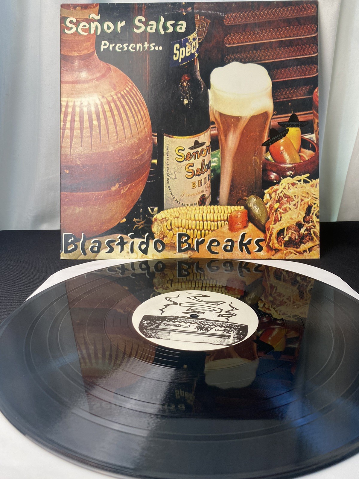 Señor Salsa Blastido Breaks Vinyl Record 12” LP Album 2010 Audio Aerosol AUA001