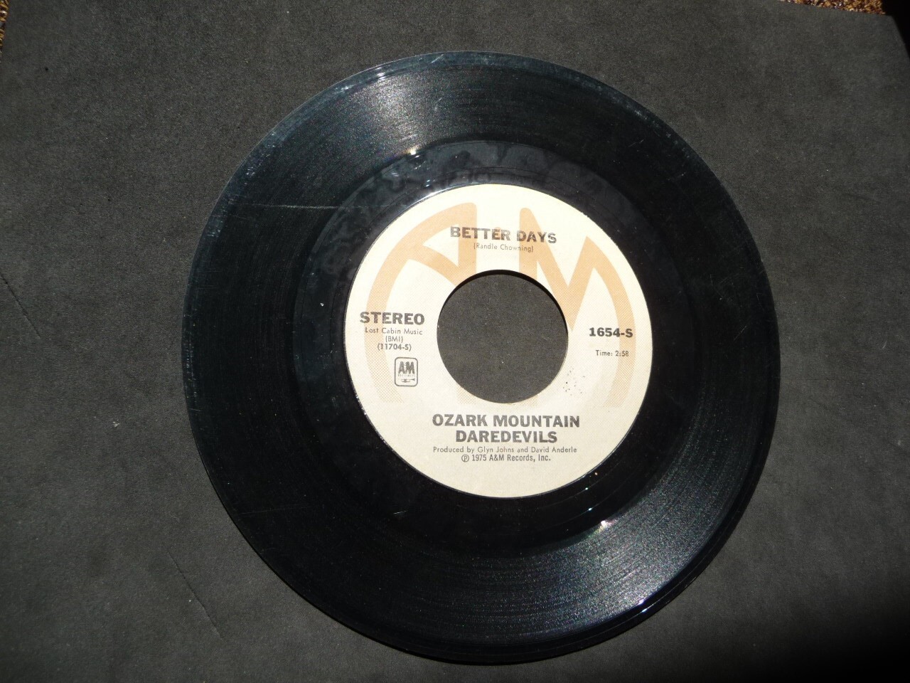 1975 -45-THE OZARK MOUNTAIN DAREDEVILS-Better Days/Jackie Blue-EX