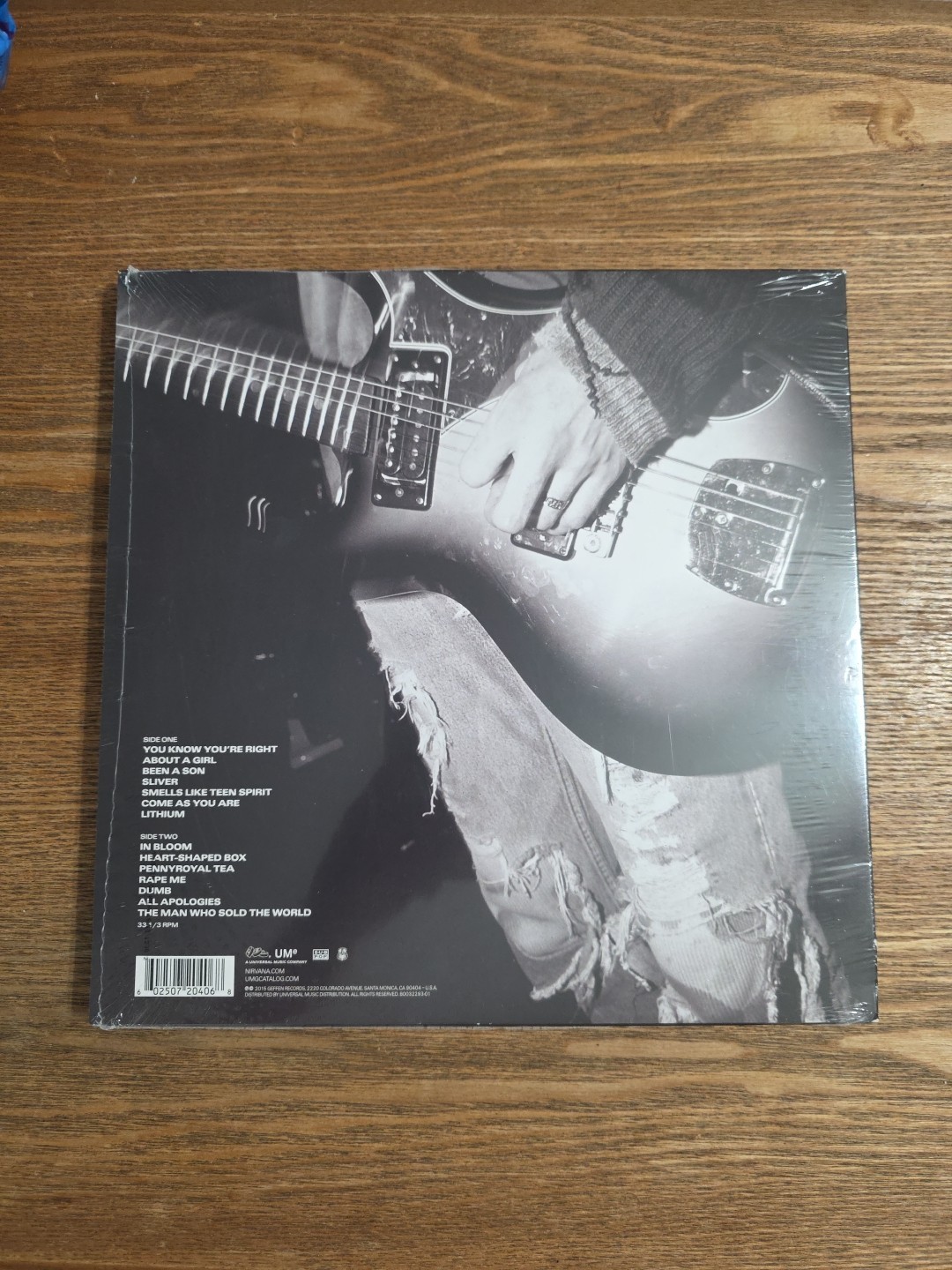 Nirvana – Self-titled (Walmart Exclusive Smoke Vinyl) READ DESCRIPTION