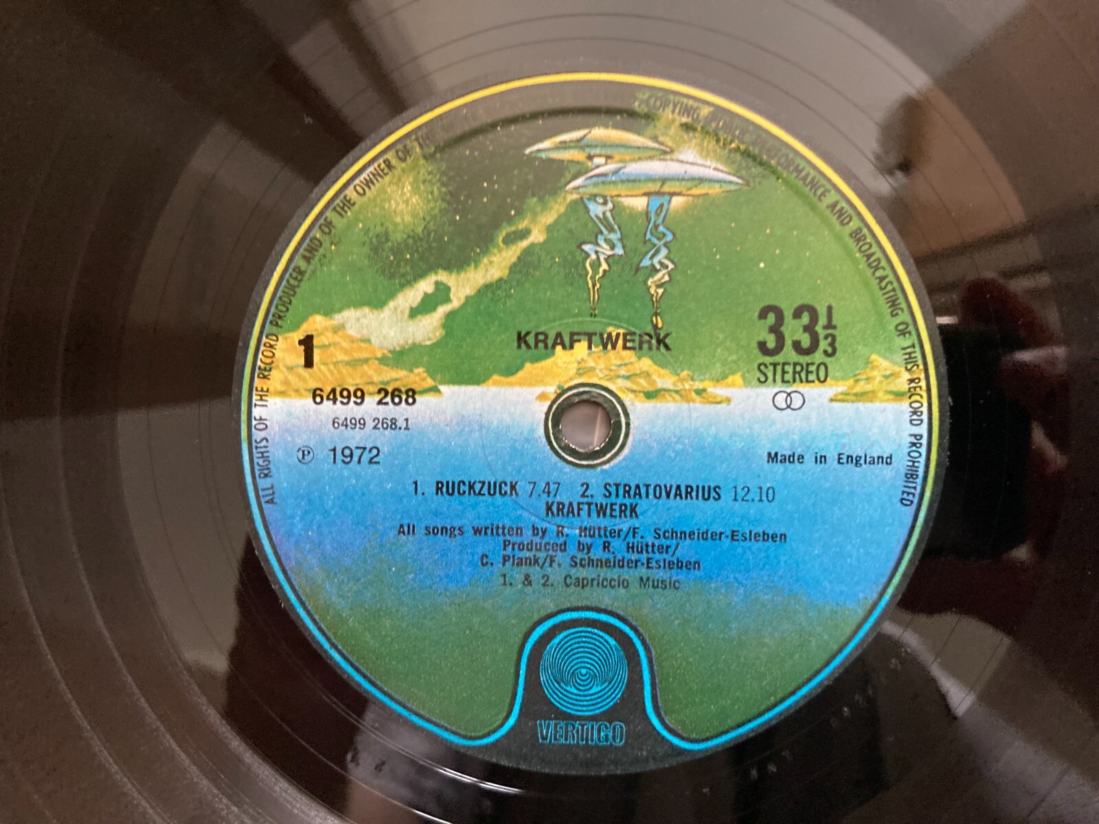 Kraftwerk _ Omonimo Same _ 2 X LP Vinile 33giri _ 1973/76 Vertigo UK NEAR MINT