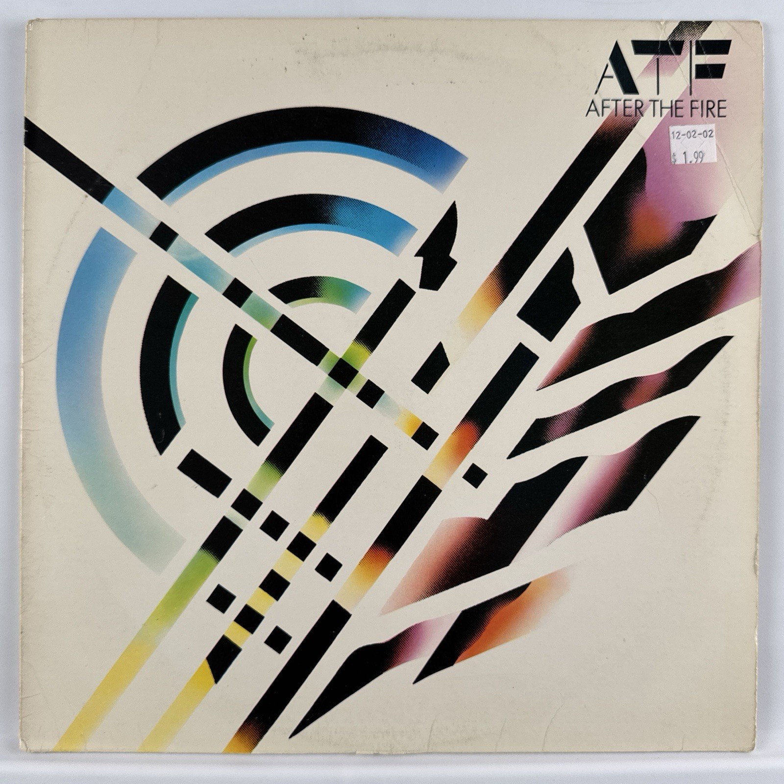 After The Fire ATF LP 1980 Epic New Wave Synth Pop Promo VG/VG+
