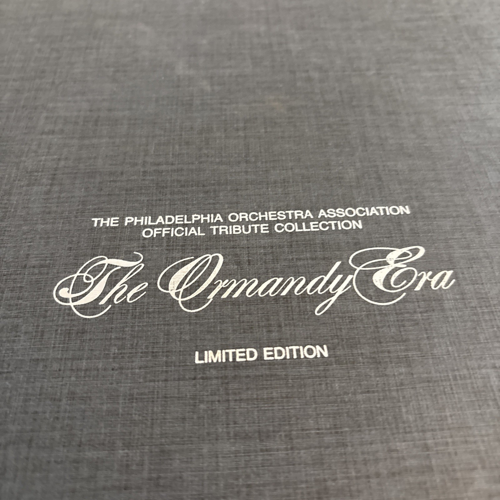 The Ormandy Era: Volume V Five LPs pressed in Red Vinyl: Franklin Mint: Deluxe!