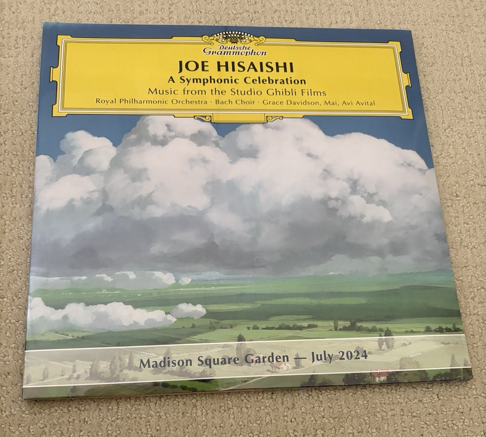 Joe Hisaishi – A Symphonic Celebration [2024 MSG Exclusive 2×LP Vinyl] Sealed