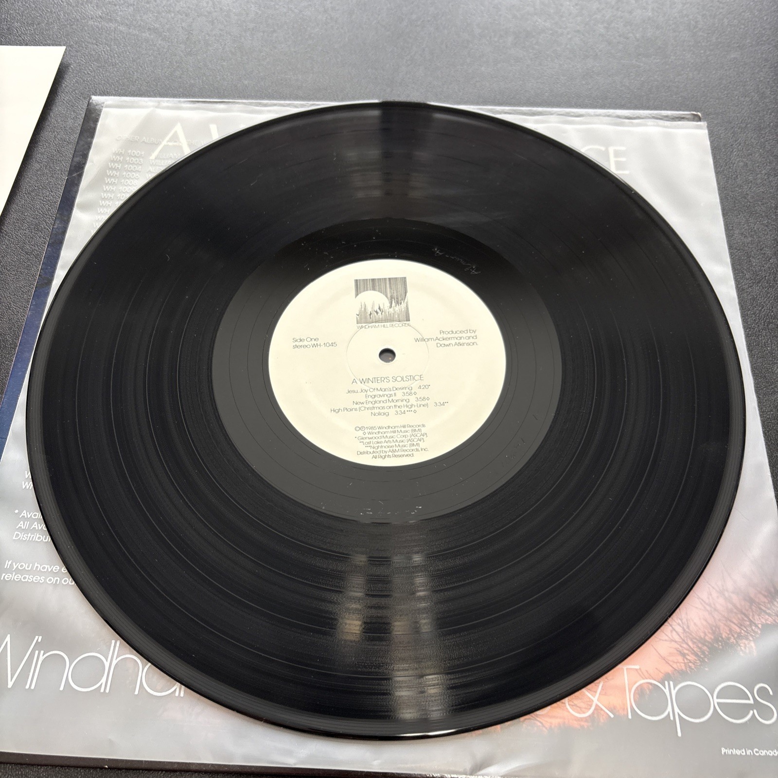 A WINTER’S SOLSTICE by WINDHAM HILL WH-1045 Mark Isham Philip Aaberg Liz Story
