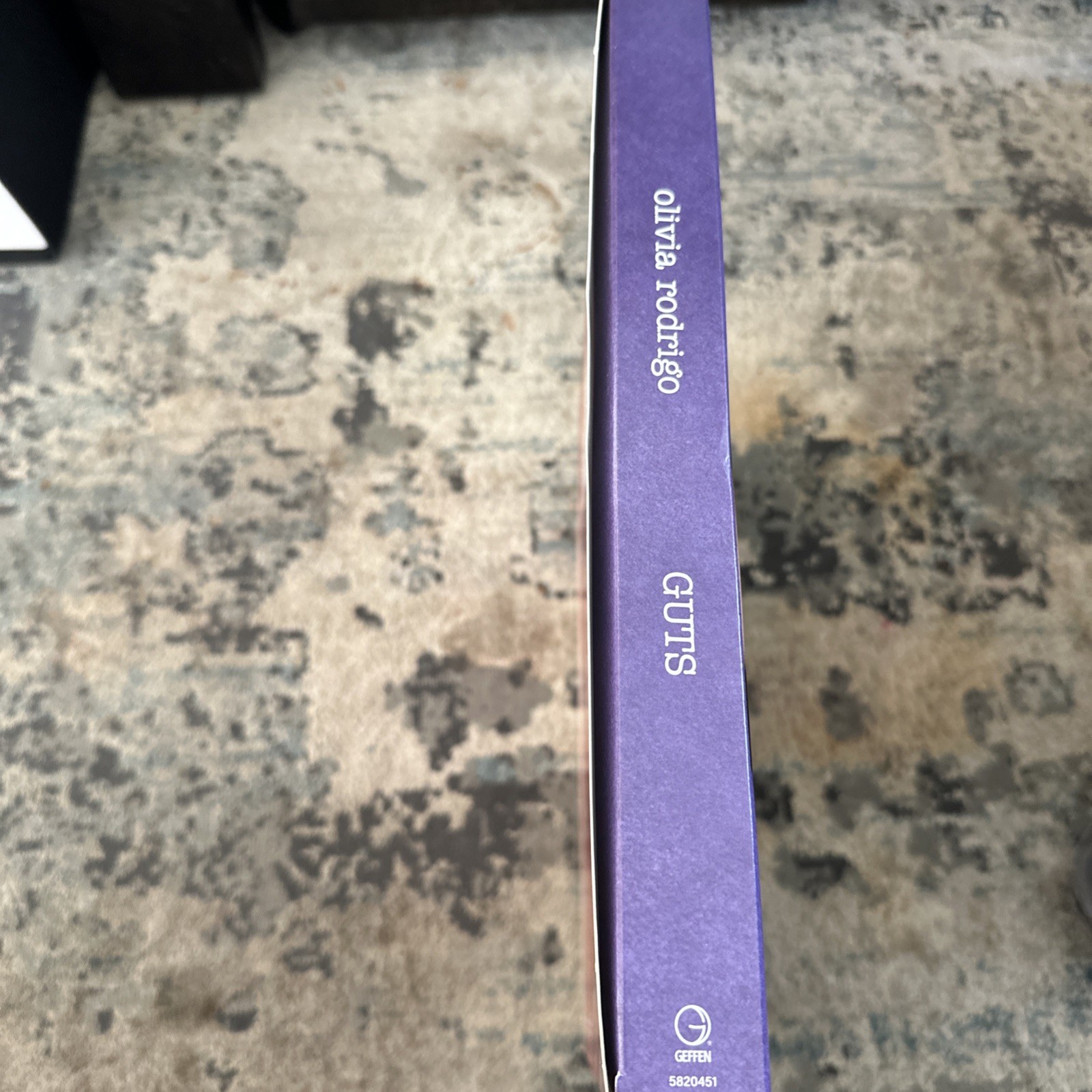 Olivia rodrigo guts spilled Outer Box. (((Box Only)))