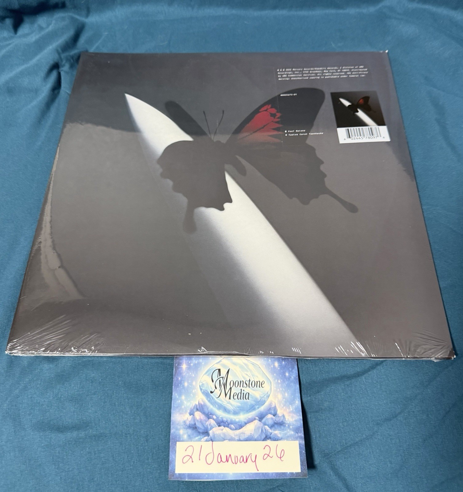 Twelve Carat Toothache by Post Malone (Record, 2023) Red Marbled Vinyl *Sealed*