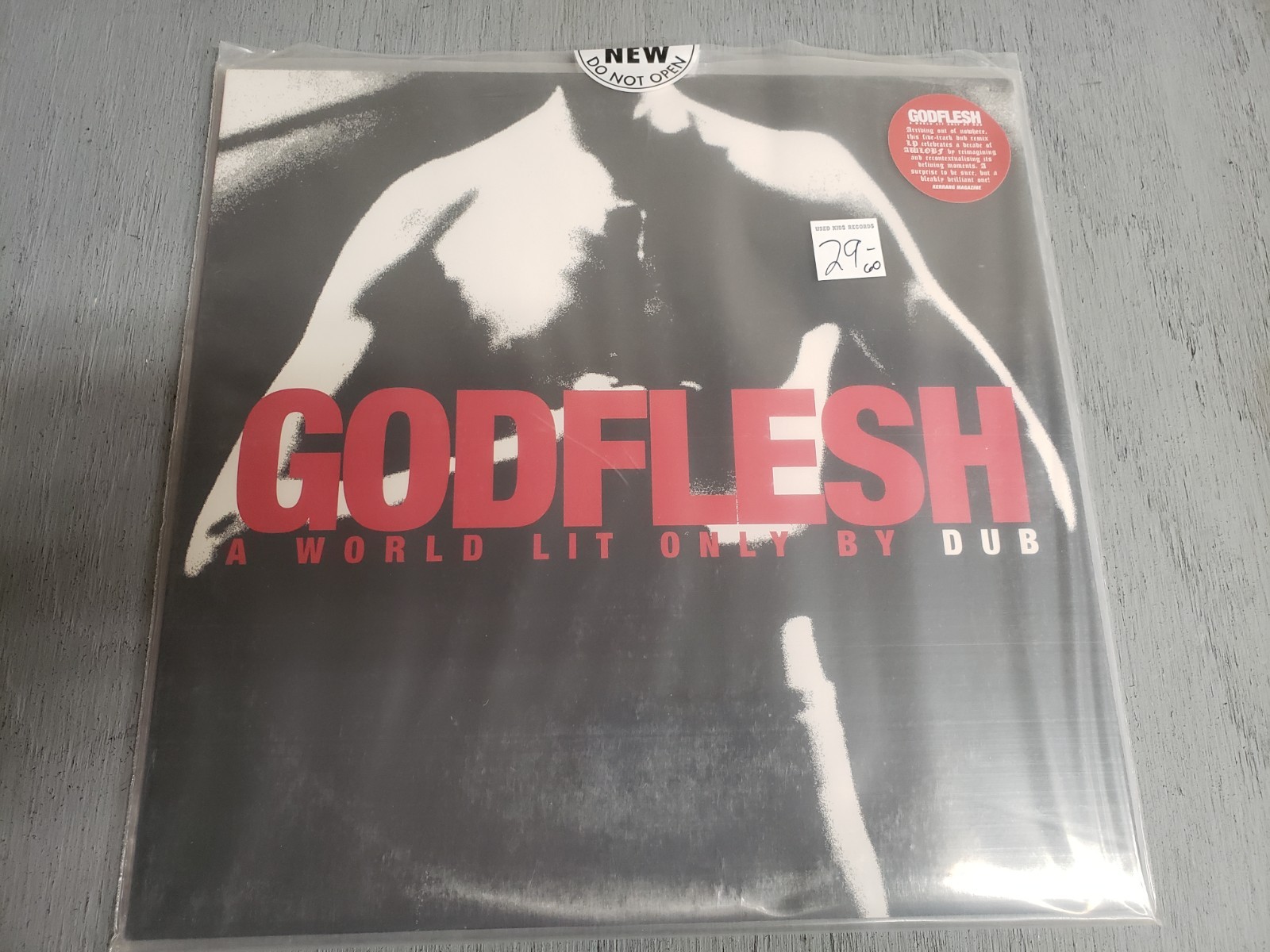 GODFLESH A World Lit Only By Dub 2025 Industrial LP sealed VINYL Record NEW