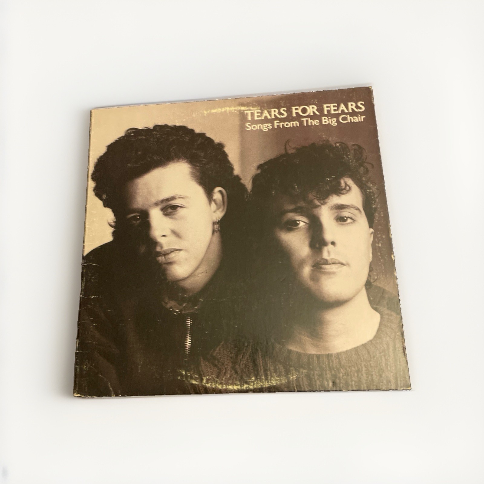 TEARS FOR FEARS-Songs from the big chair LP Vinyl 1985 Mercury Vg Some Ring Wear