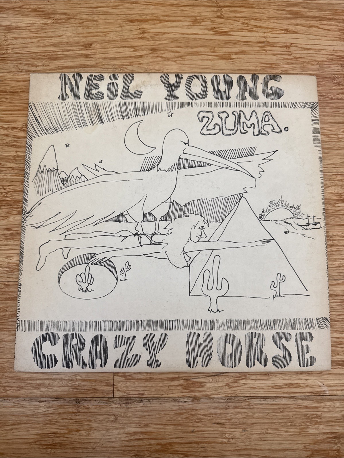 Neil Young & Crazy Horse – Zuma – USED VINYL Reprise Records Terra haute Press