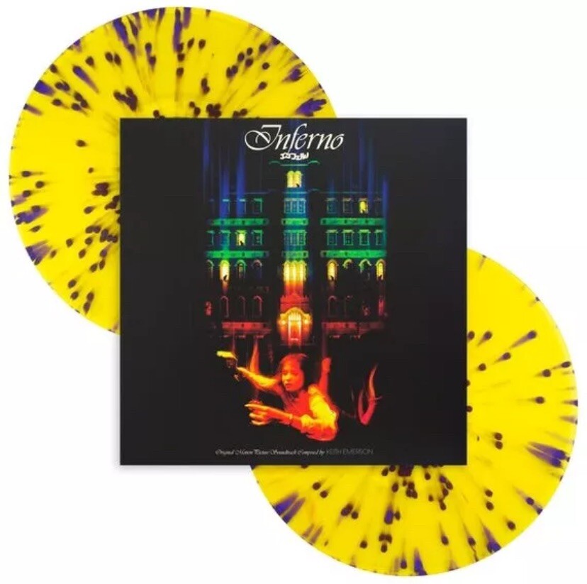 Inferno Soundtrack Vinyl LP Record Keith Emerson Mater Tenebrarum Splatter
