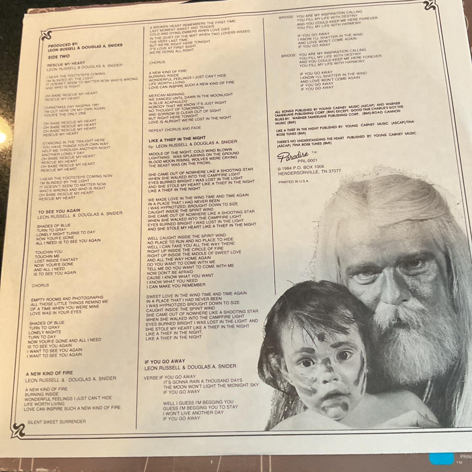 Leon Russell Solid State Vinyl LP Record