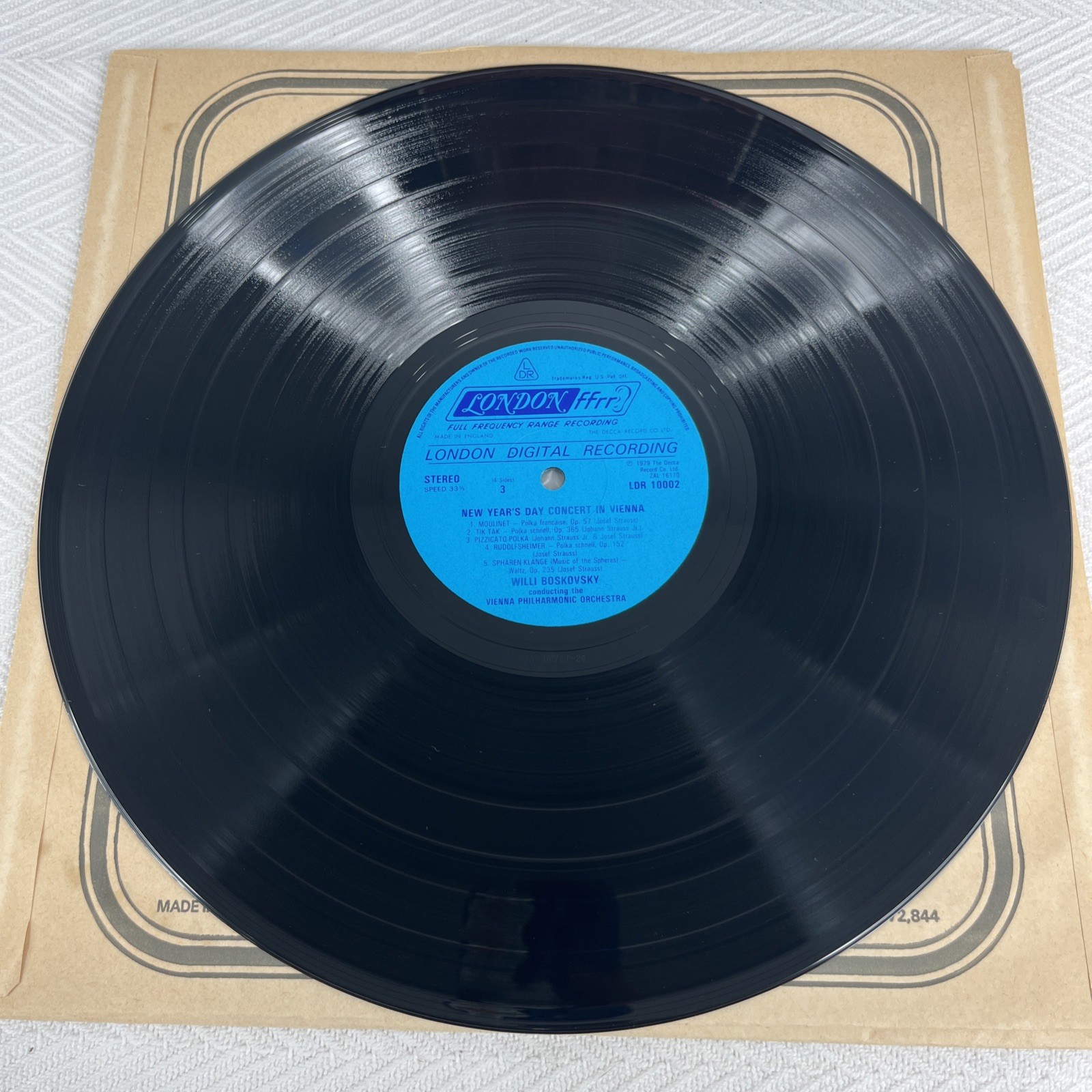 Wiener Philharmoniker, Willi Boskovsky, New Year’s In Vienna! Vinyl LP