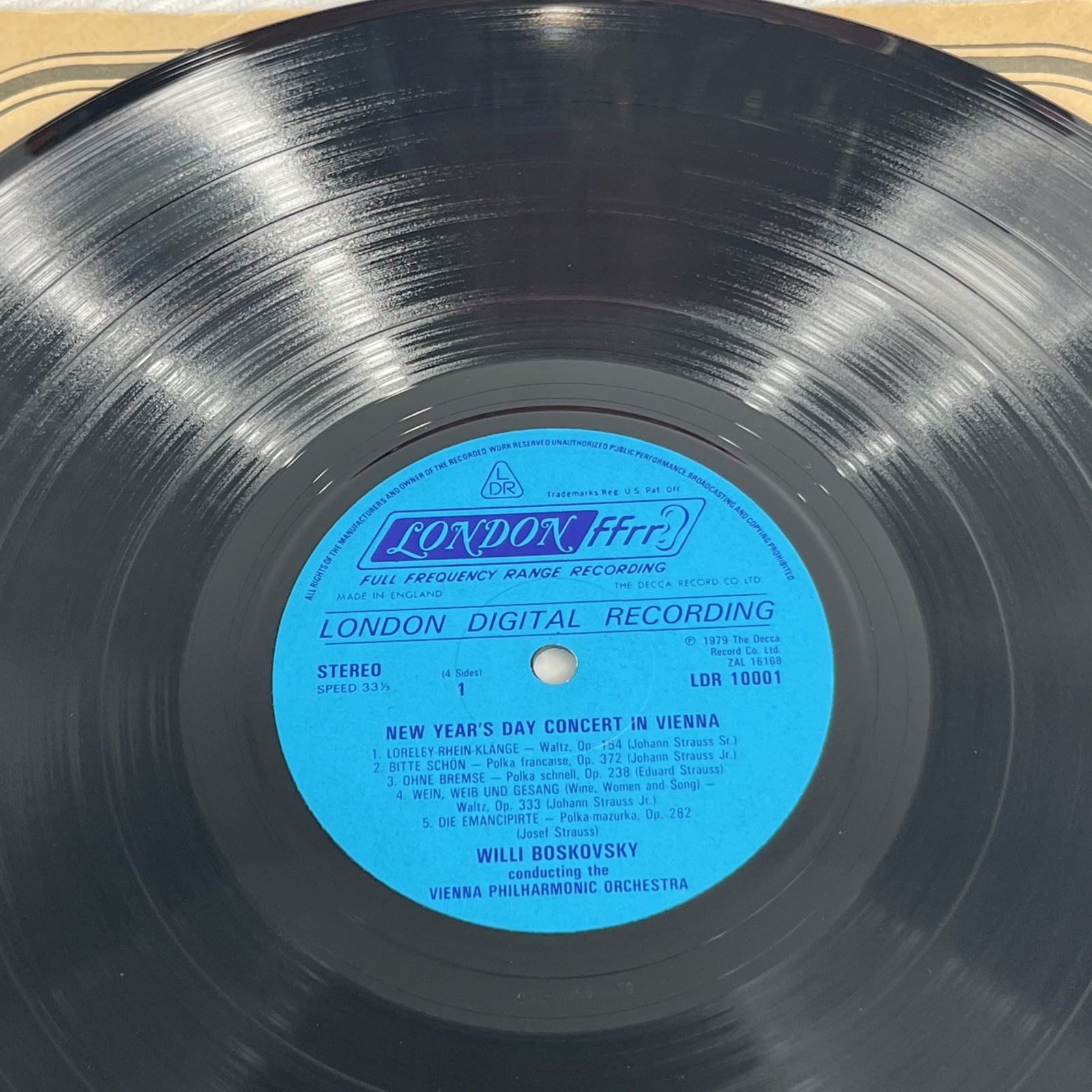 Wiener Philharmoniker, Willi Boskovsky, New Year’s In Vienna! Vinyl LP