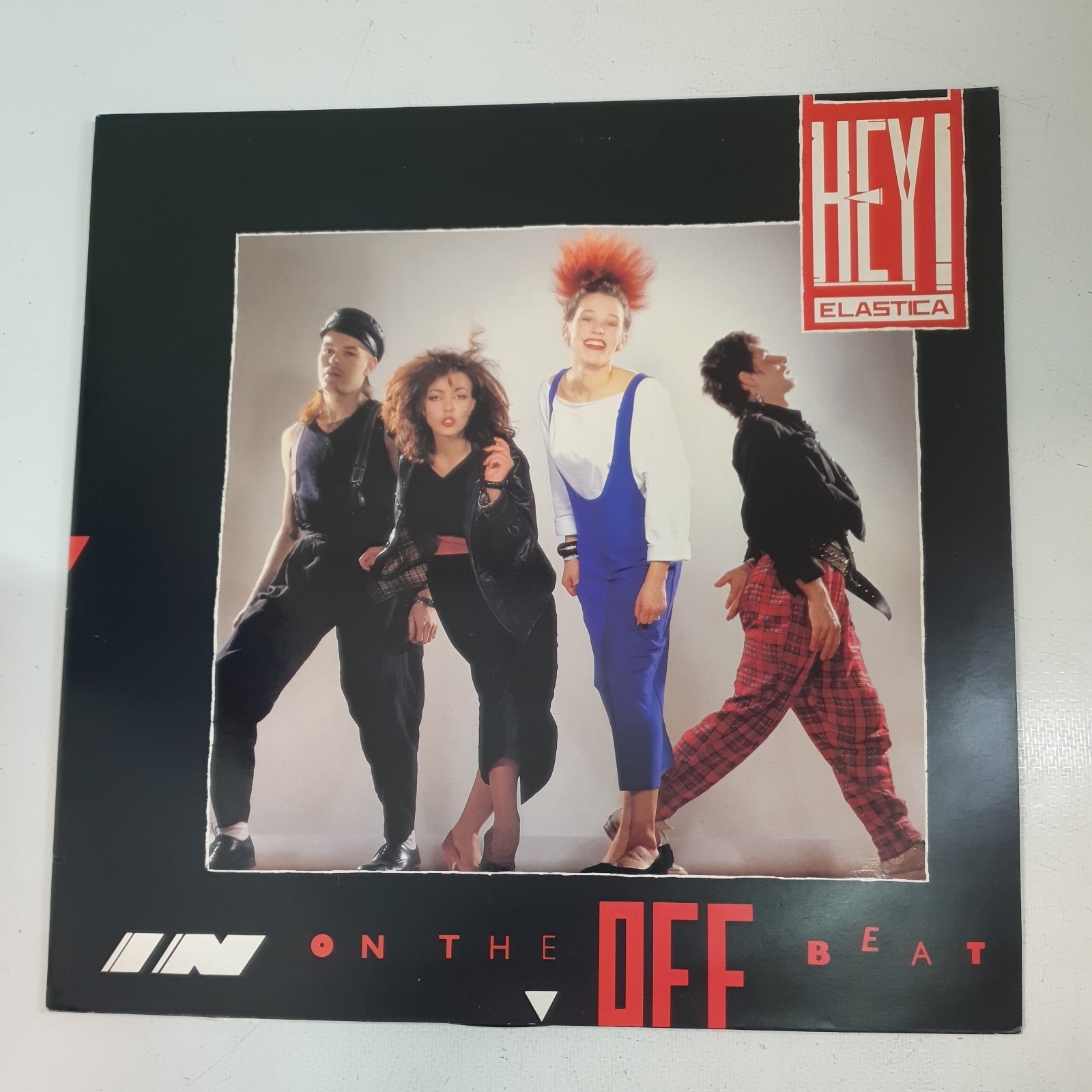 Vintage Hey! Elastica “In On The Off Beat” Vinyl LP Album (1984)