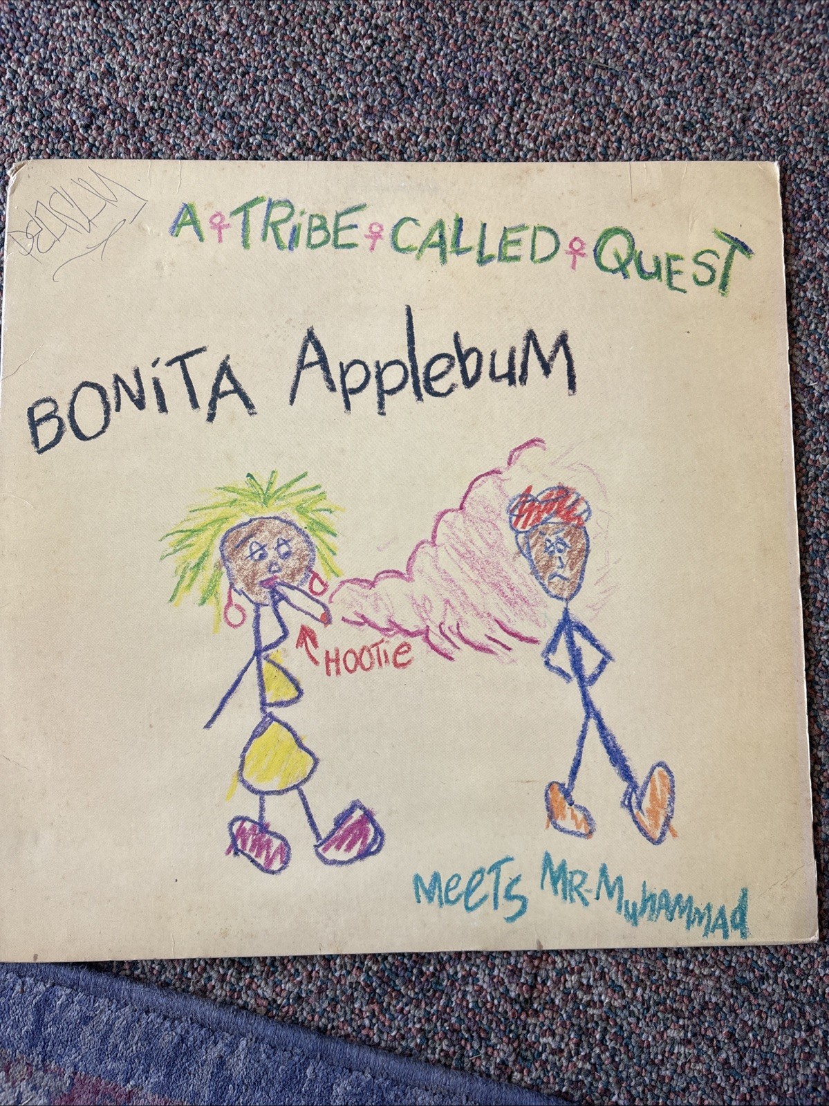 A Tribe Called Quest Bonita Applebum Meets Mr. Muhammad 12″ Jive 1990 Hip-Hop