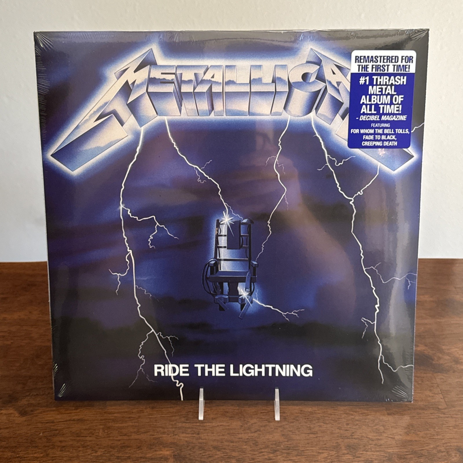 Metallica Ride The Lightning Vinyl Record Brand New Sealed
