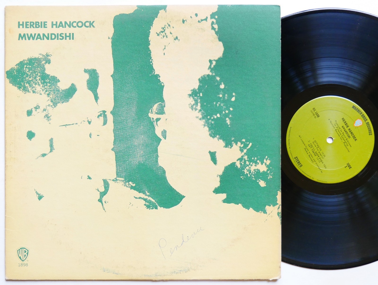 HERBIE HANCOCK Mwandishi LP WARNER BROS WS 1898 US 1971 JAZZ Buster Williams