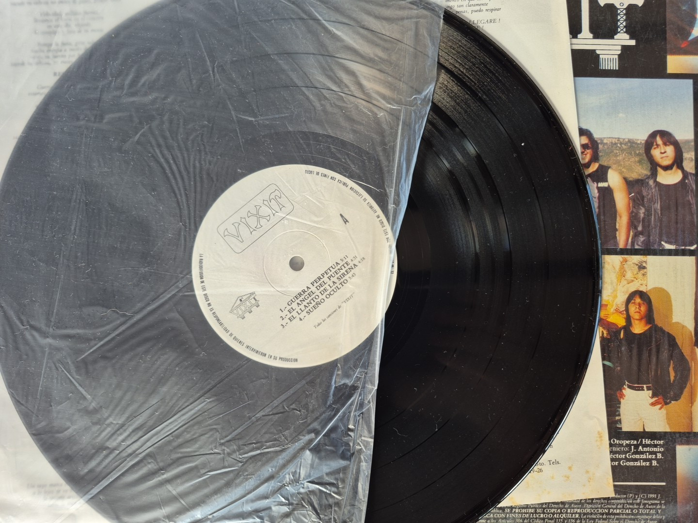 VIXIT – El PODER DEL METAL – LP VINILE 33 GIRI MEXICO