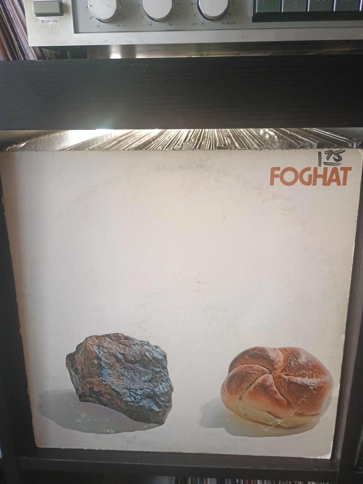 FOGHAT Self Titled / Rock & Roll Vinyl LP 1973 Bearsville BR 2136