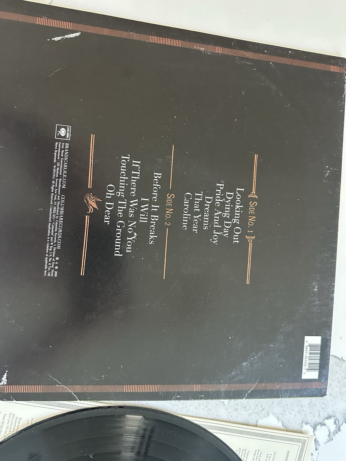 Brandi Carlile – Give Up The Ghost [Used Very Good Vinyl LP]