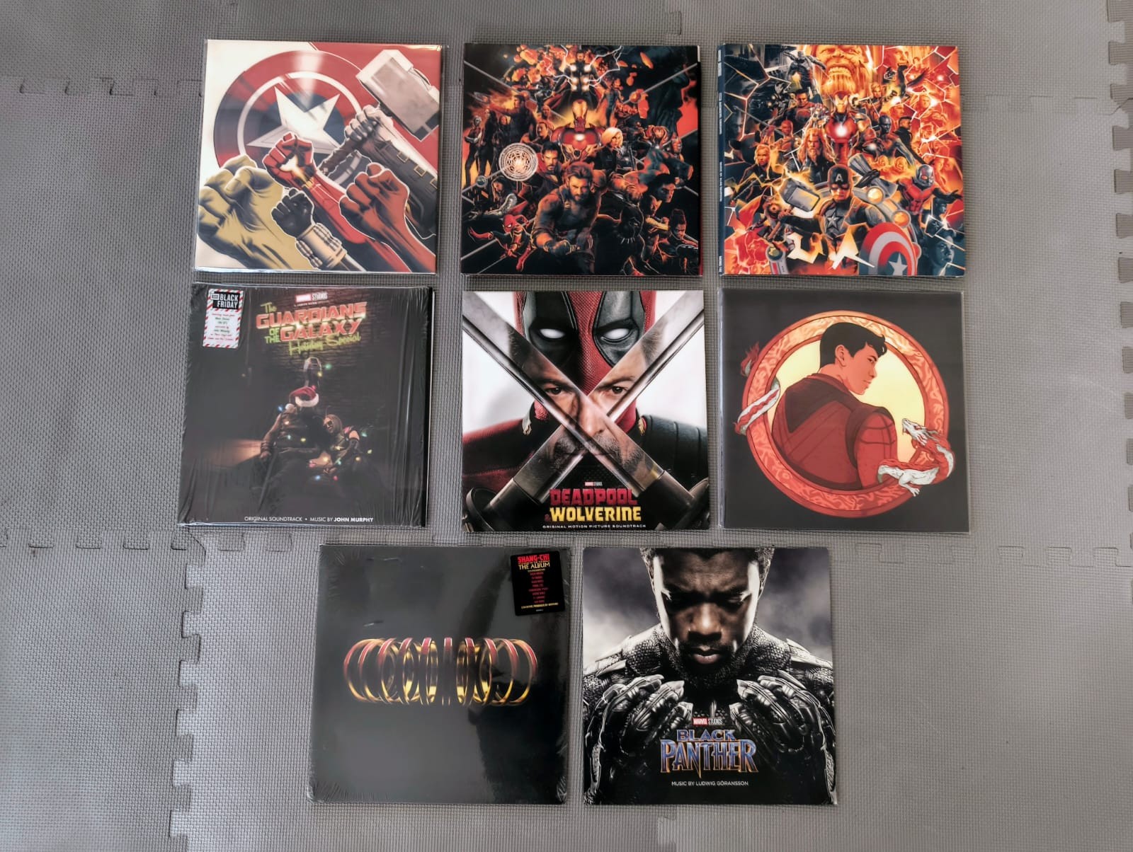 Marvel Vinyl Record Lot Avengers Infinity War Endgame Deadpool Shang Chi Etc