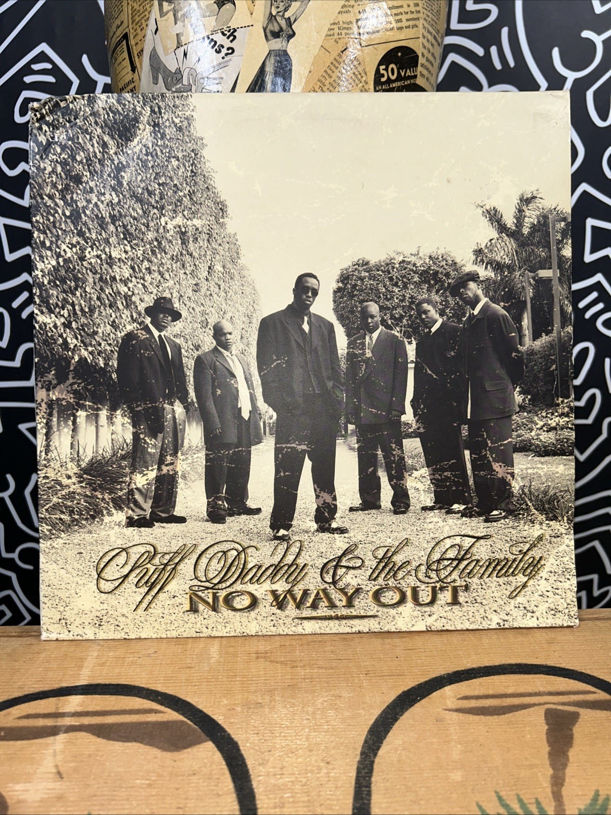 Puff Daddy ~No Way Out~ Vinyl 2LP Bad Boy Entertainment VG+ Promo