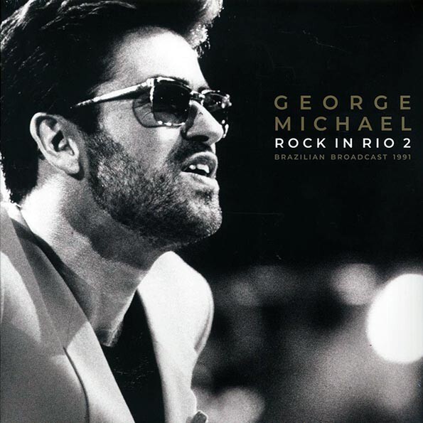 George Michael – Rock In Rio 2 (2xLP Clear Vinyl) Ltd Ed 1000, Gatefold Jacket