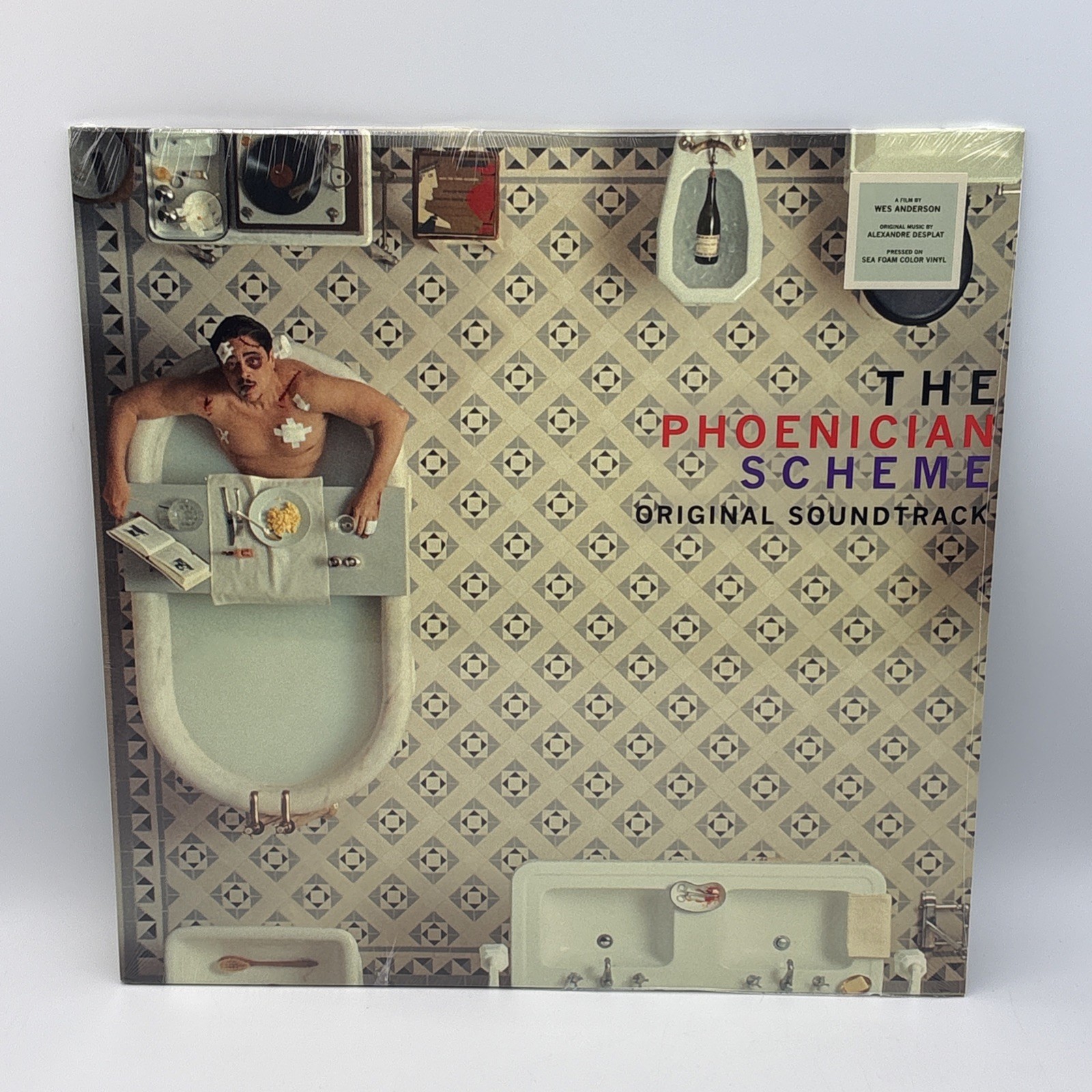The Phoenician Scheme ORIGINAL SOUNDTRACK Sea Foam Green Color Vinyl