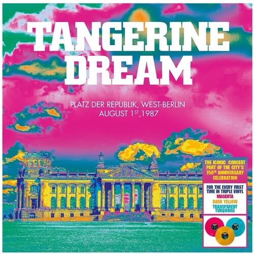 Tangerine Dream – Platz Der Republik, West-Berlin August 1st [New Vinyl LP] Colo