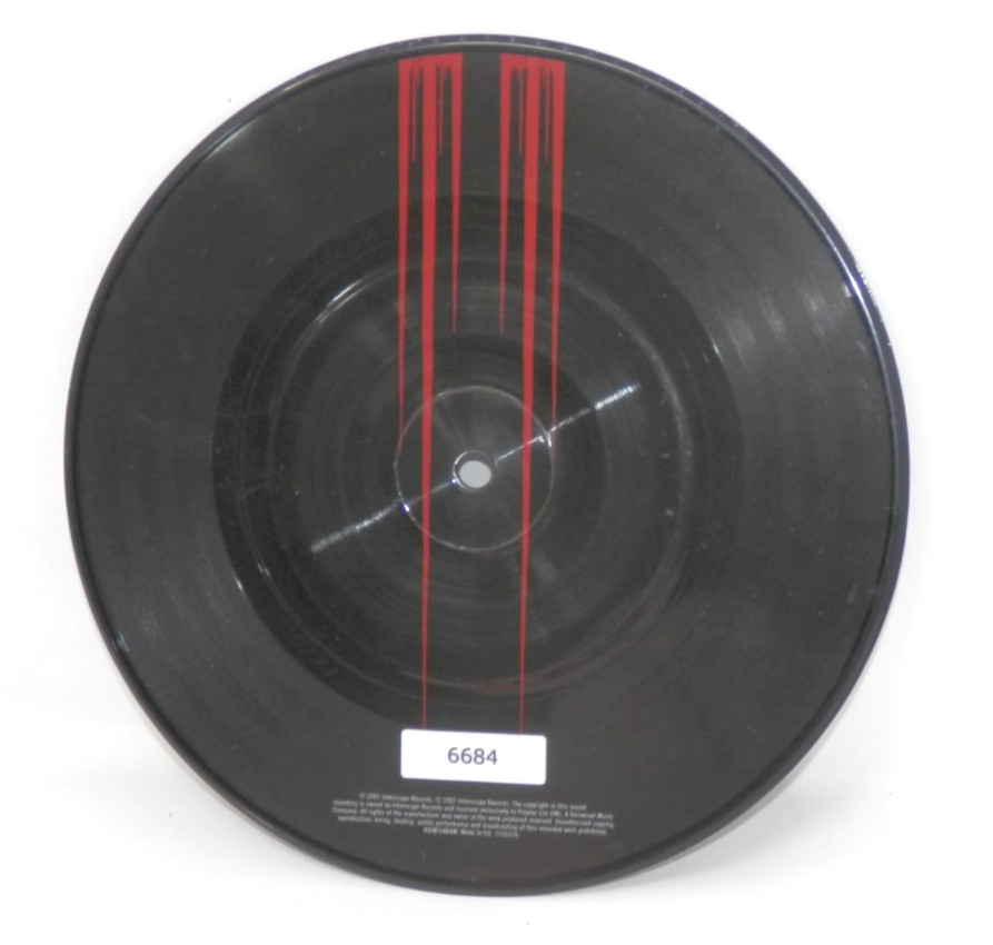 Marilyn Manson Heart-Shaped Glasses 7″ Vinyl Picture Disc LE 2007 UK Import Rock