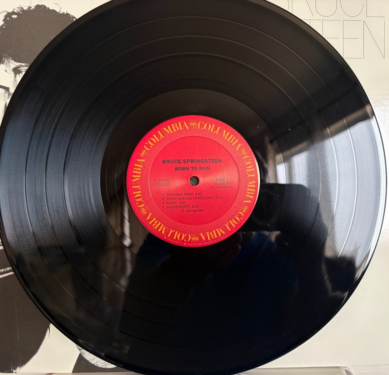 Cleaned & Tested: Bruce Springsteen – Born to Run – 1975 Classic Rock LP