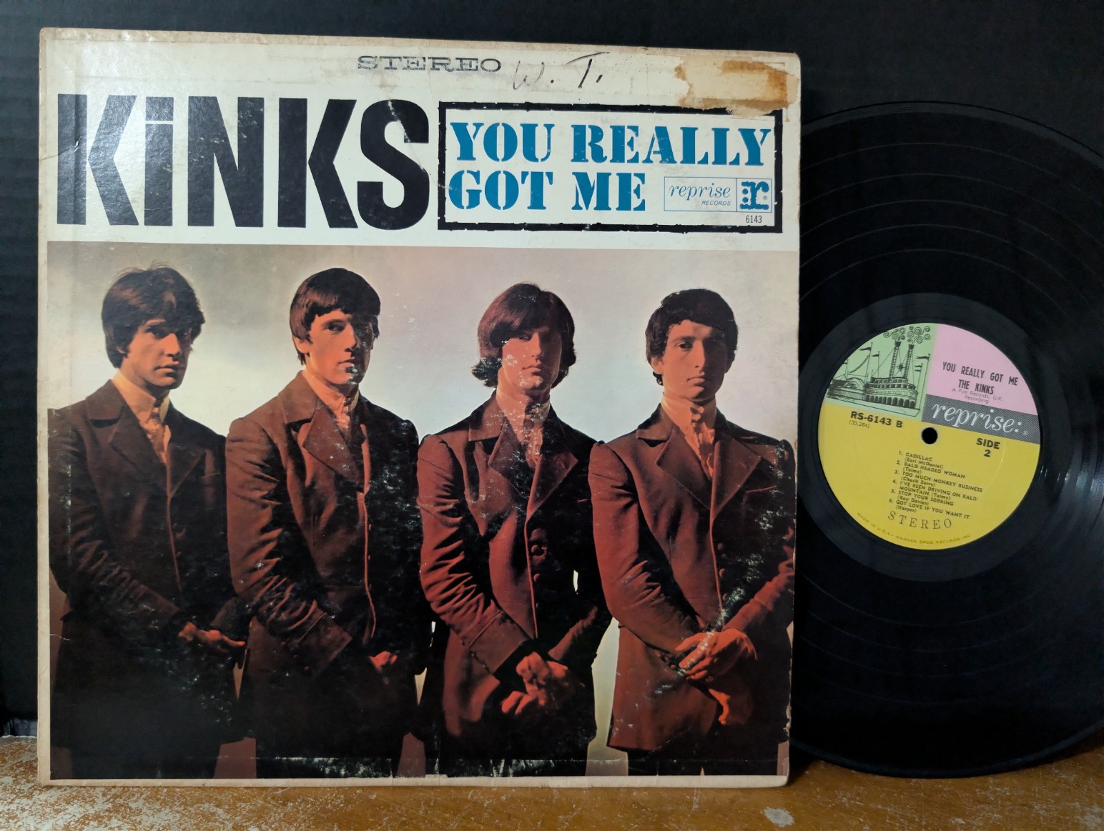 The Kinks ‎– You Really Got Me 1966 Reprise Rock Vinyl Too Much Monkey Business