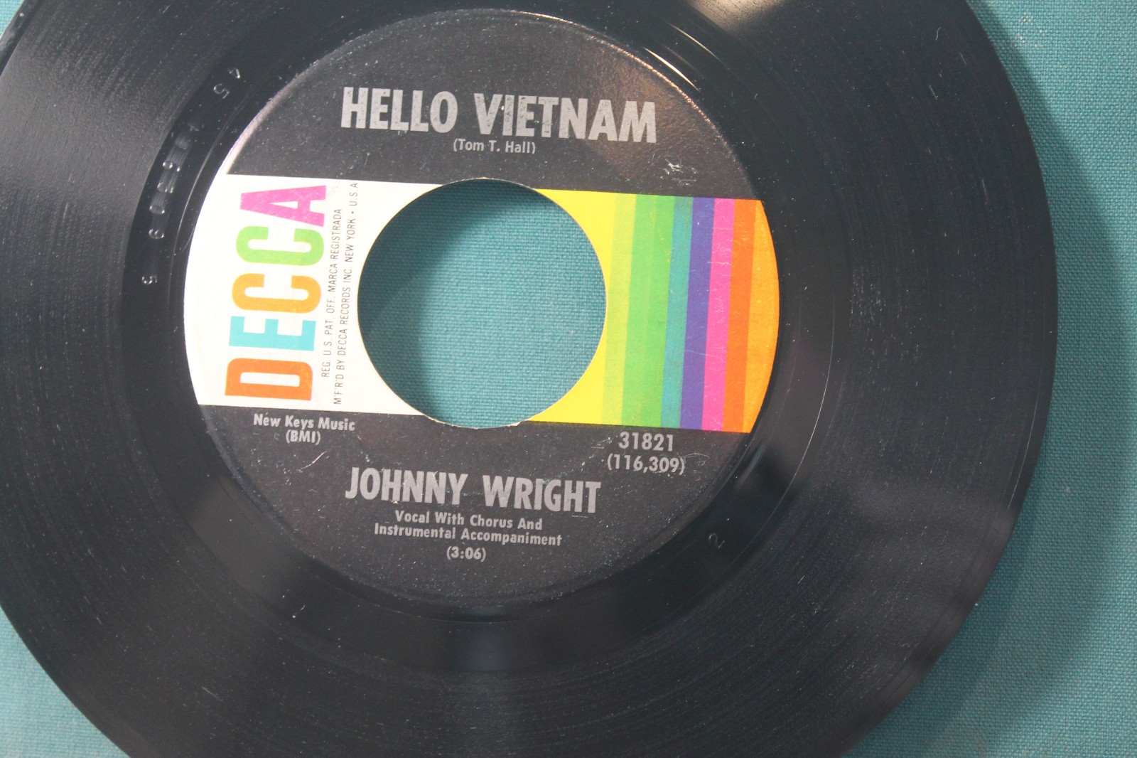 JOHNNY WRIGHT—HELLO VIETNAM