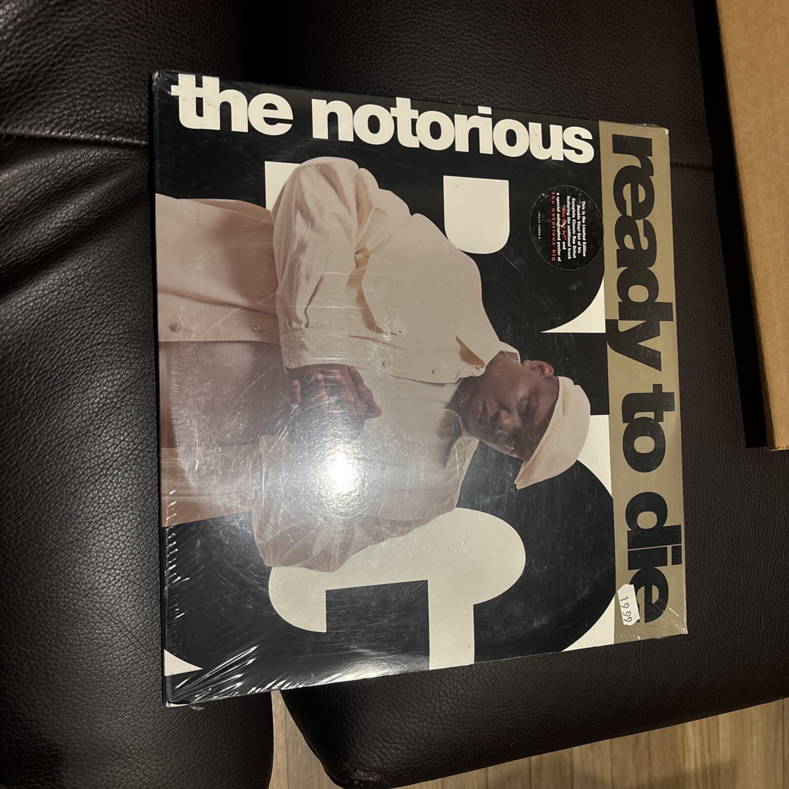 THE NOTORIOUS B.I.G. ready to die 1995 2xLP SEALED W/HYpe Read