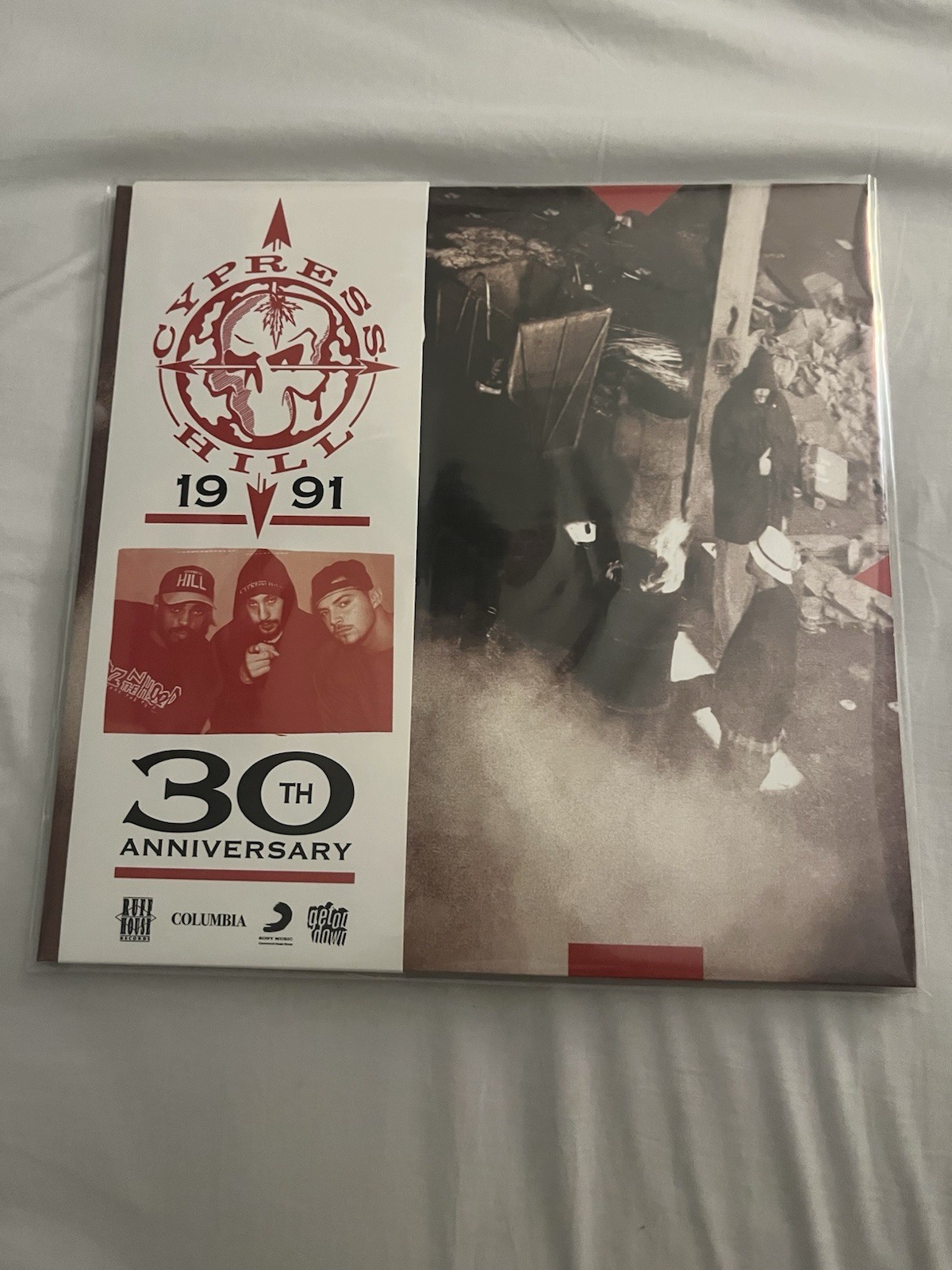 Cypress Hill – Cypress Hill OBI Red/Black Galaxy 30th Anniversary Limited Vinyl