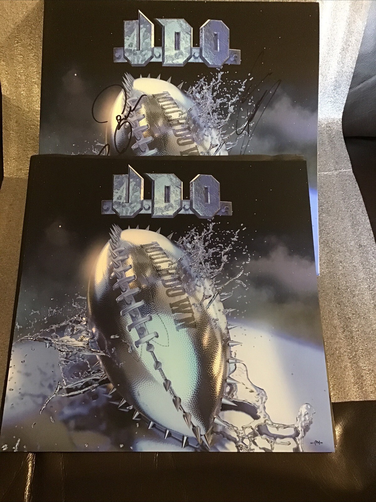 Vinyl Records – U.D.O. – Touchdown-Limited Edition Splatter Pressing, New,signed