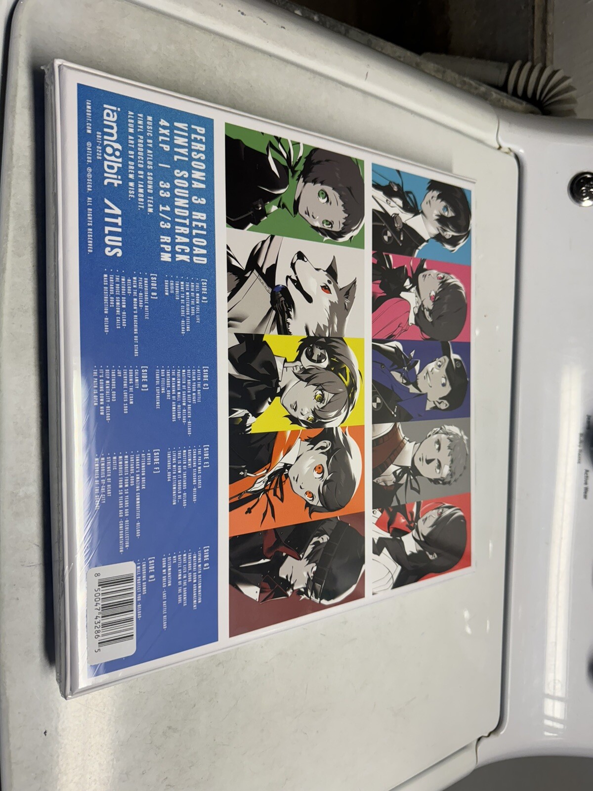 Persona 3 Reload 4 LP Vinyl Box Set Iam8bit video game record music BRAND NEW P3