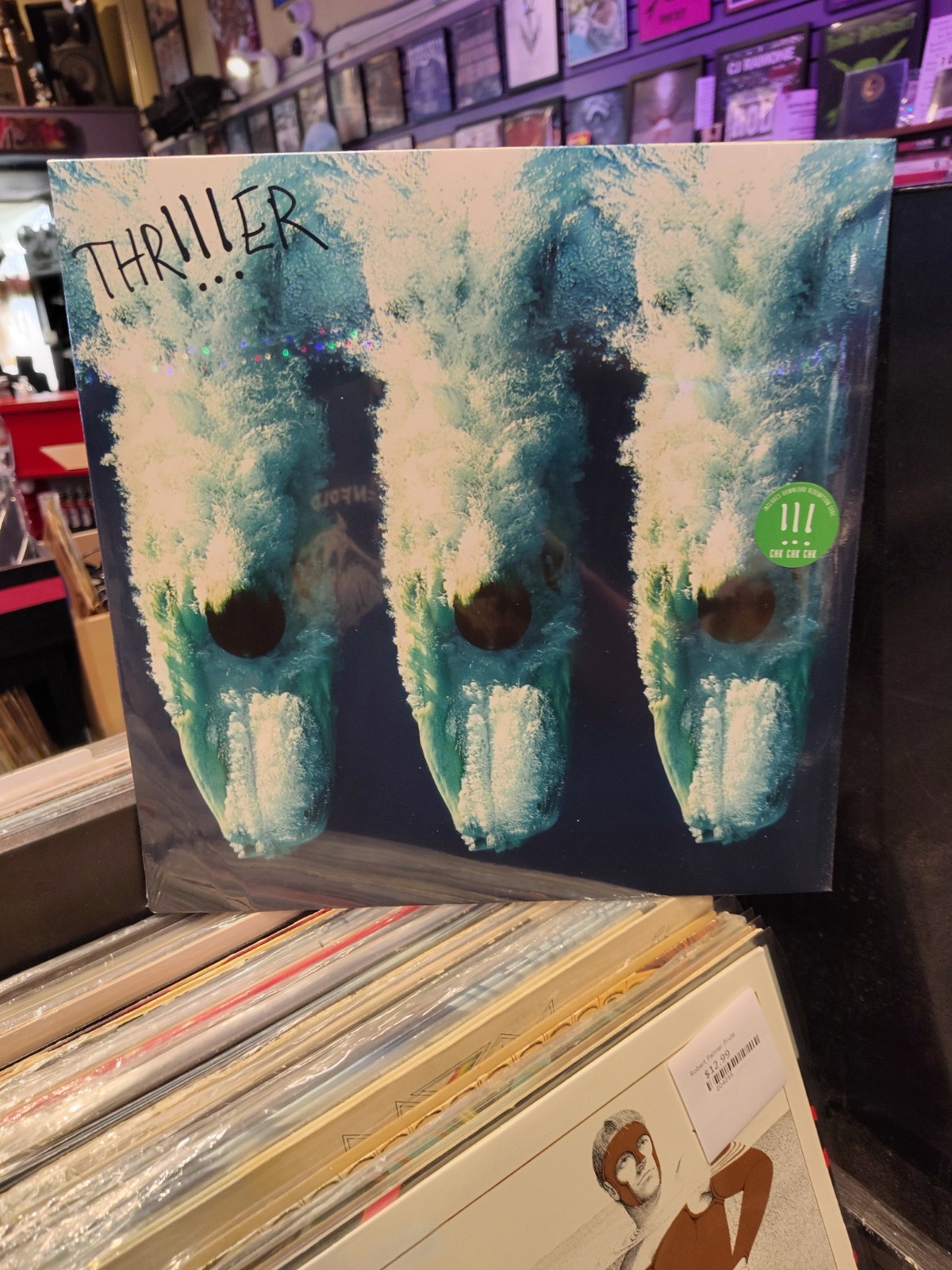 SEALED !!! (Chk Chk Chk) Thr!!!er Vinyl LP Warp Records WARPLP236 London Uk 2012