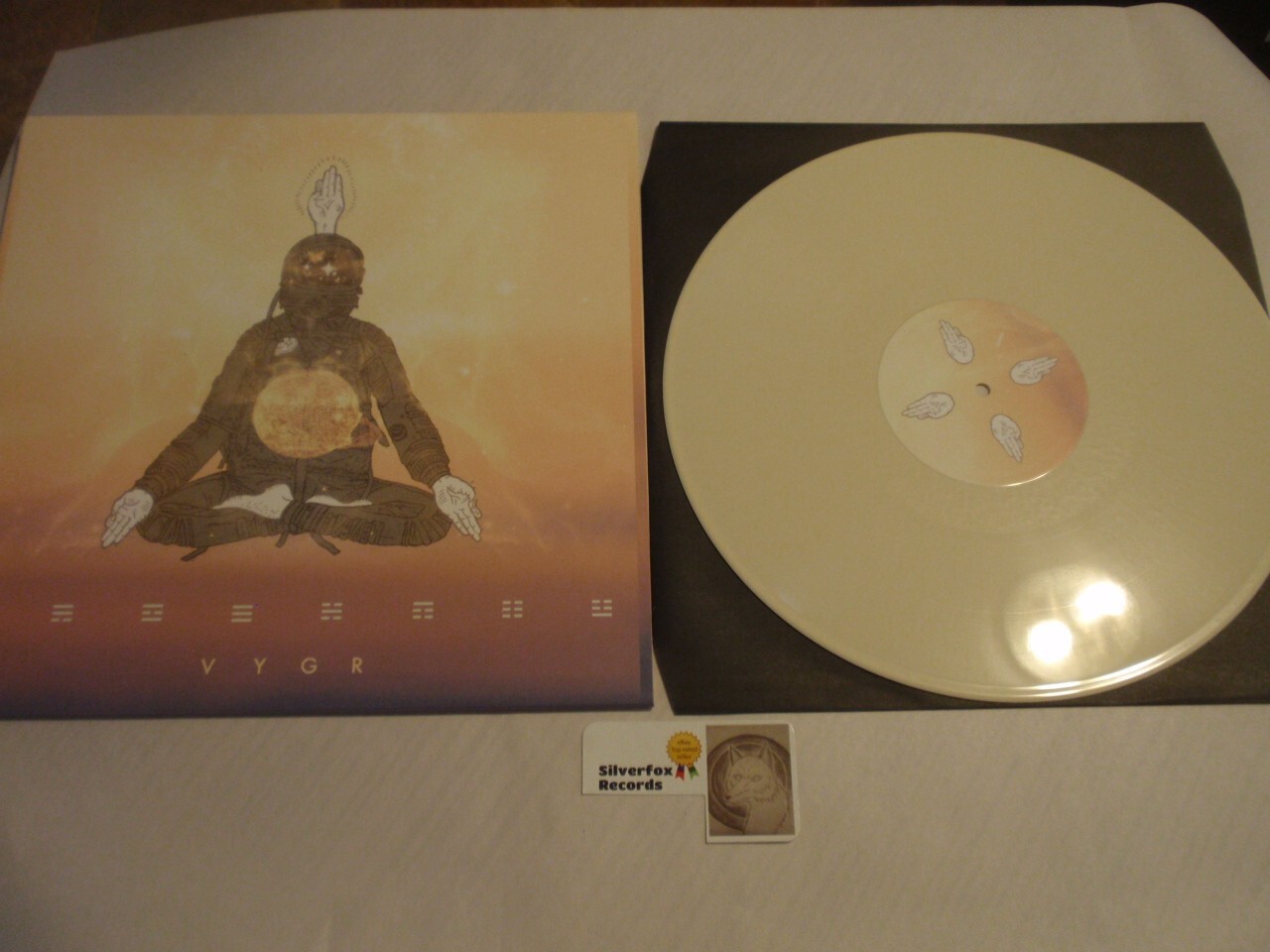 VYGR (Voyager) S/T 2011 Bone Color EP 125 ONLY! Boston Sludge/Doom Metal Amazing
