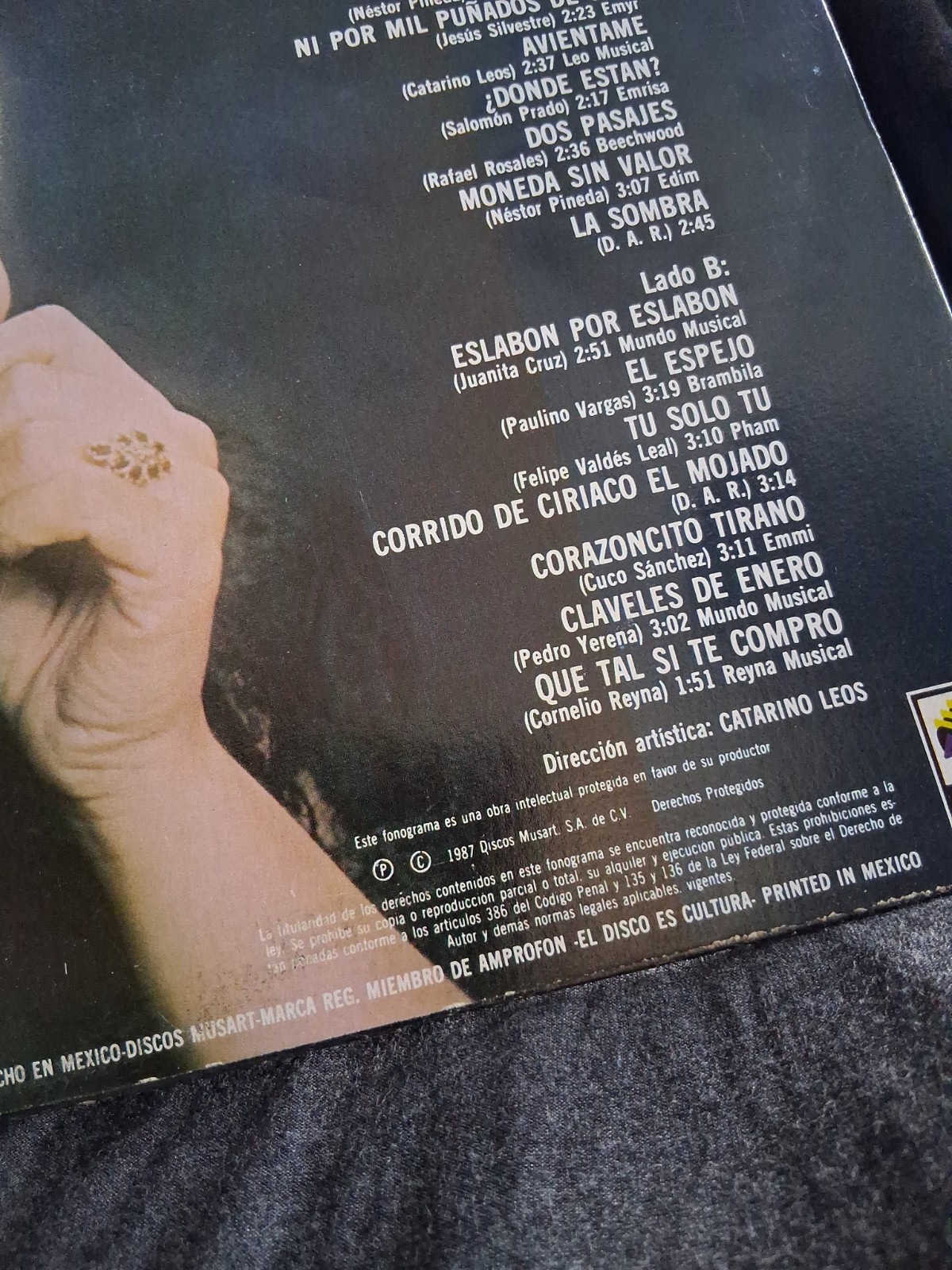 Mercedes Castro 15 Exitos Nortenos Musart Especial EM-2031 LP Album NEAR MINT
