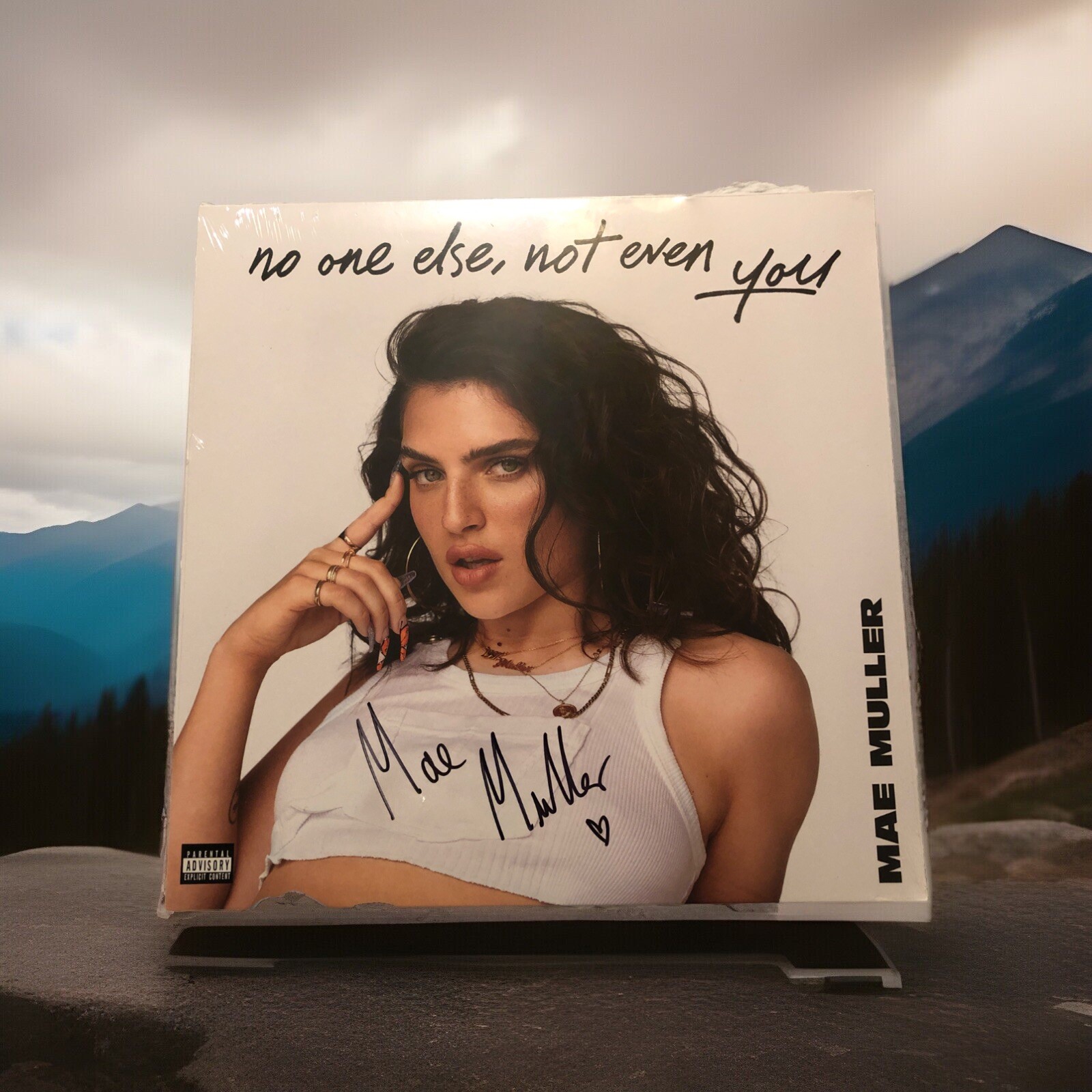 Mae Muller Signed Eurovision No One Else Not Even You 12″ Orange Vinyl