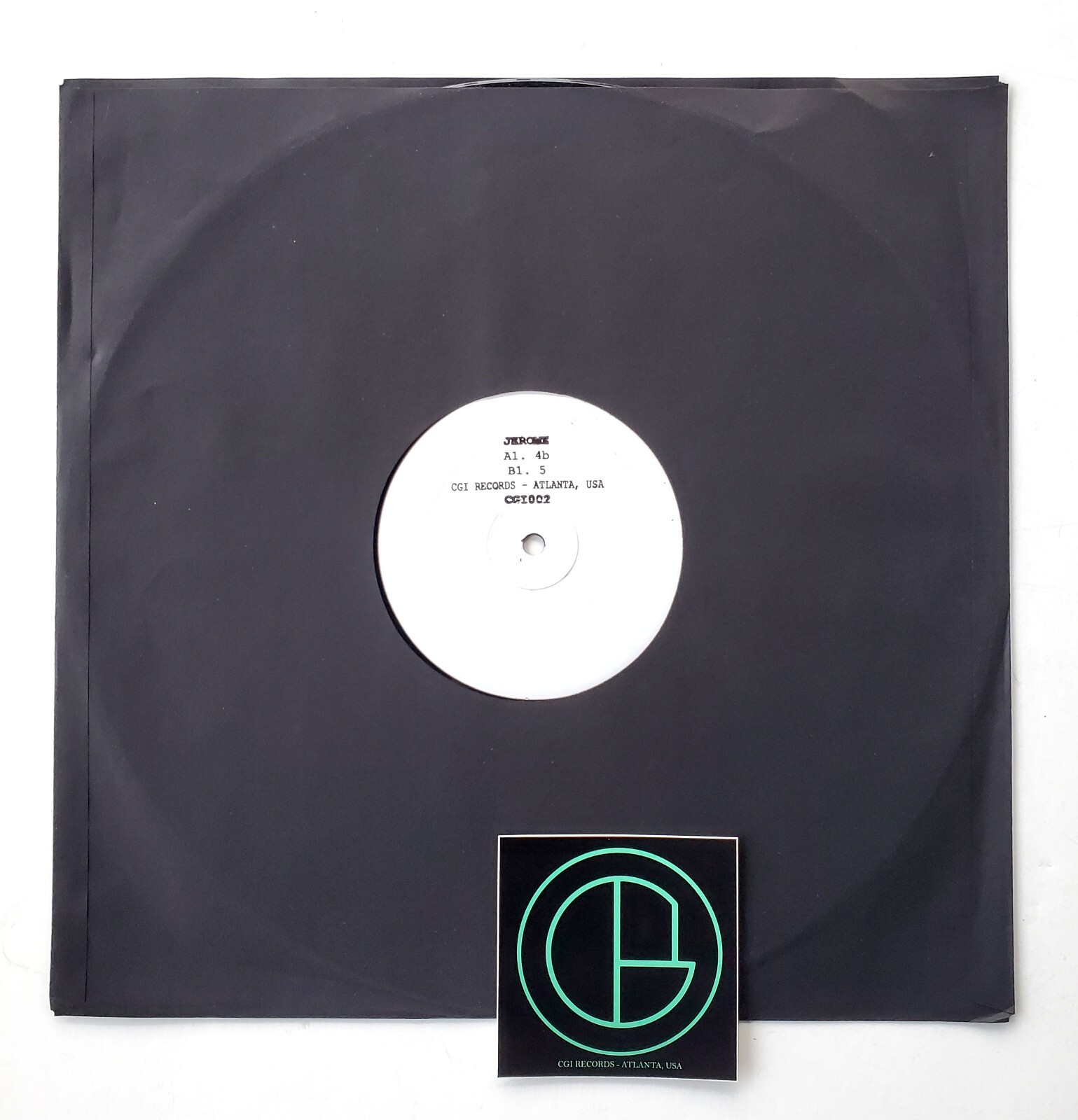 Jerome 12″ Acid House – CGI Records Atlanta – Lim Ed 300