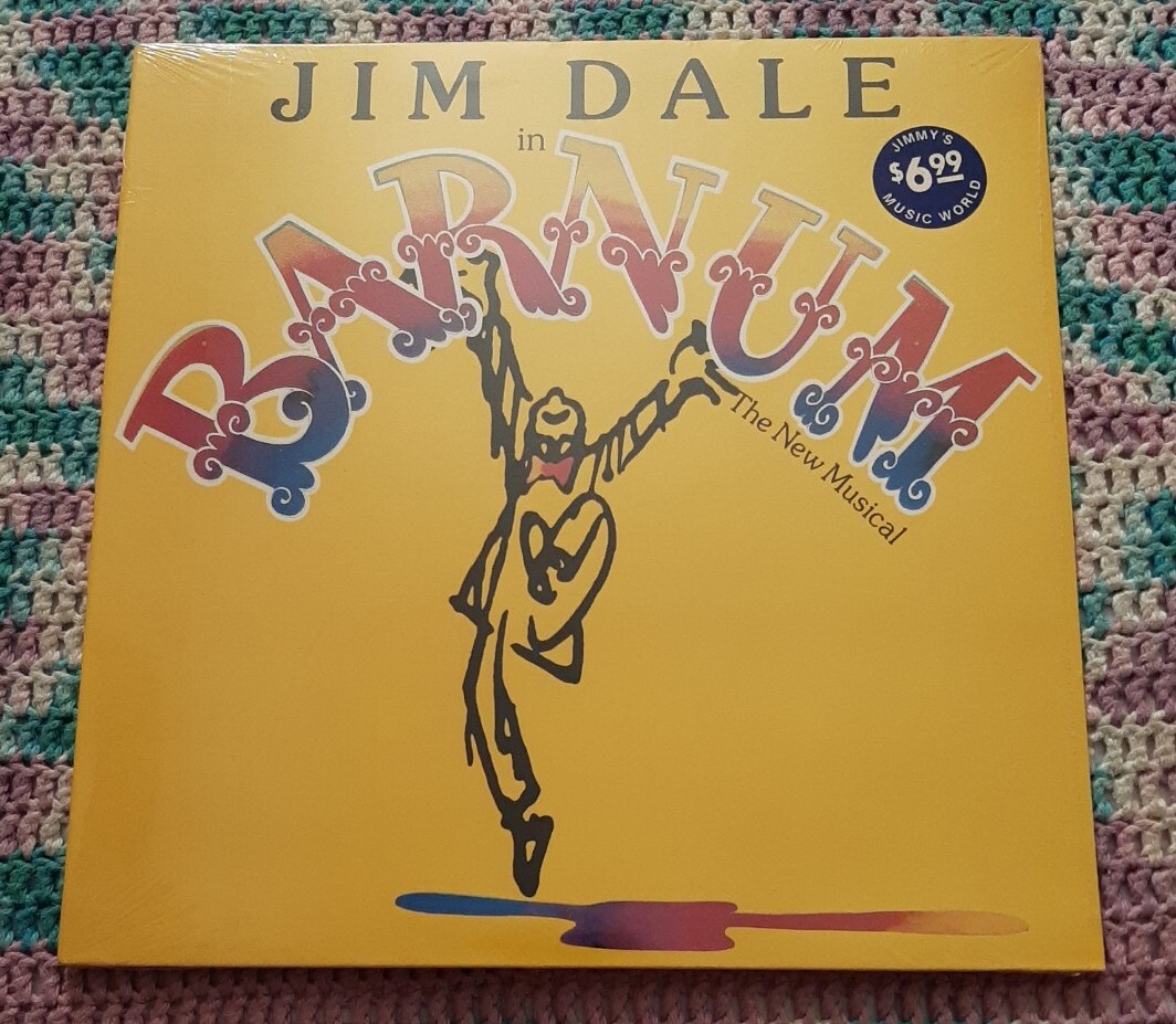 Jim Dale in Barnum The New Musical LP SEALED MINT 1980 CBS Masterworks JS 36576